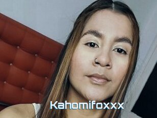 Kahomifoxxx