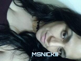 MSNICKIII