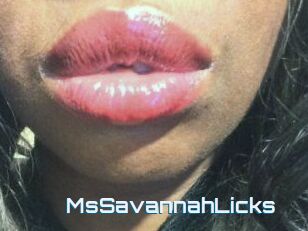 MsSavannahLicks