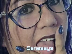 Sanasays